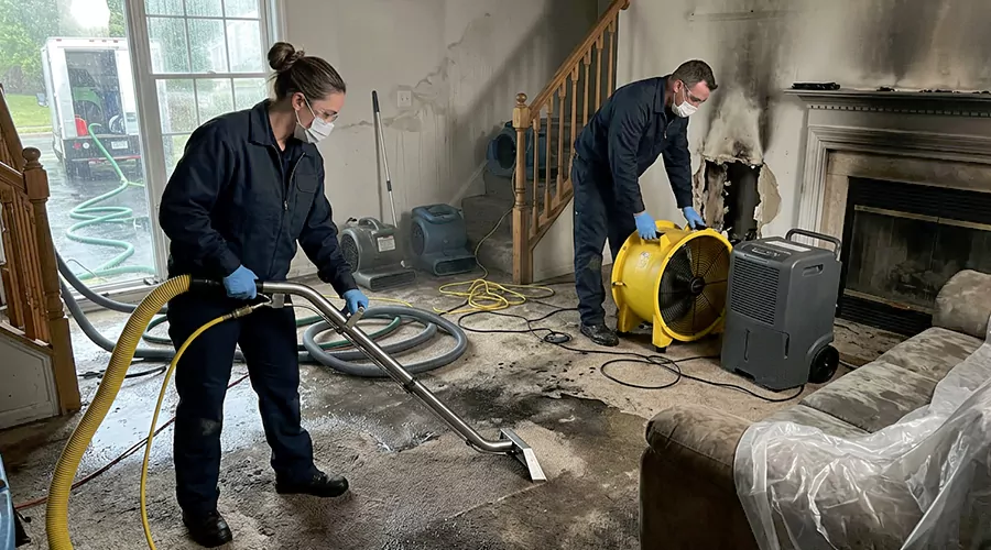 How to Clean Up Fire Damage
