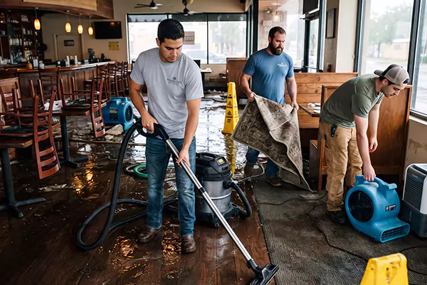 Commercial Water Damage Cleanup Hurst, TX
