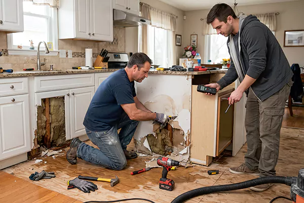 Kitchen Water Damage Repair Hurst