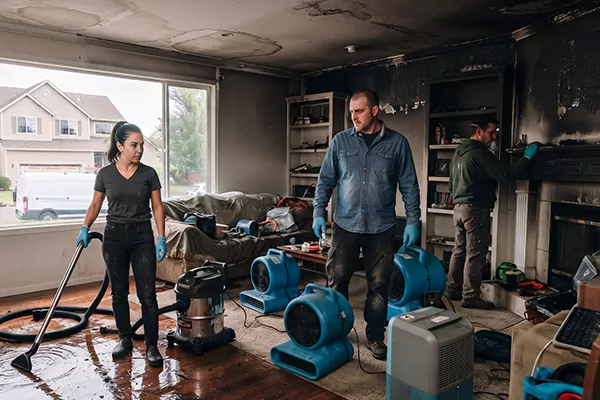 Smoke and Water Damage Restoration Hurst