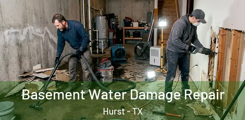  Basement Water Damage Repair Hurst - TX