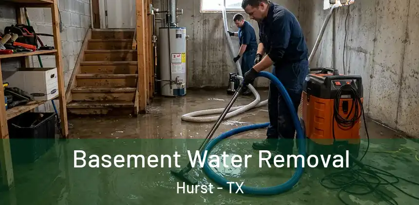 Basement Water Removal Hurst - TX