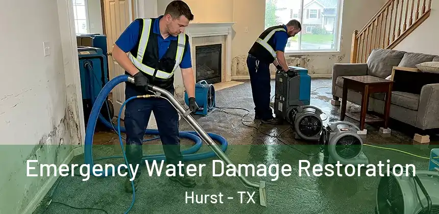 Emergency Water Damage Restoration Hurst - TX