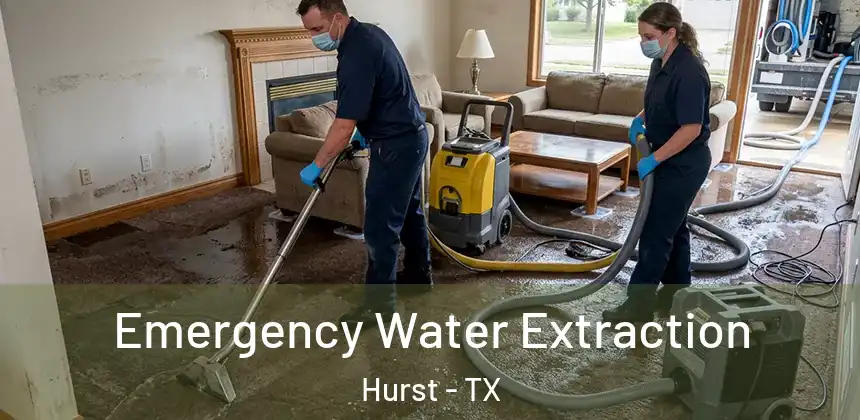 Emergency Water Extraction Hurst - TX