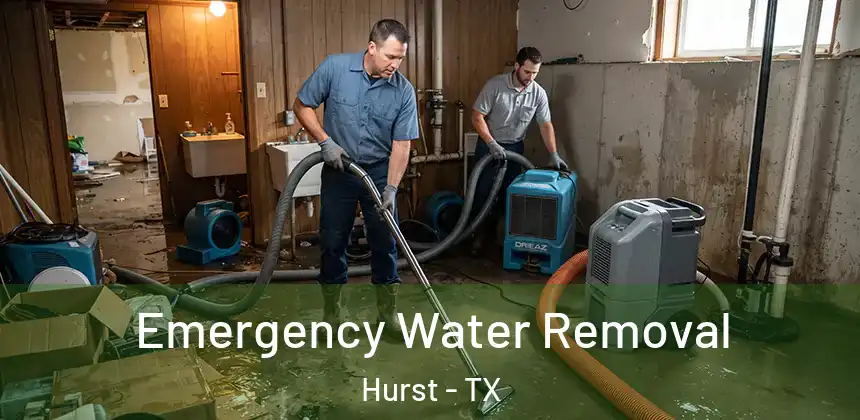 Emergency Water Removal Hurst - TX