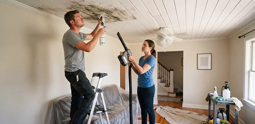 Ceiling Mold Treatment in Hurst