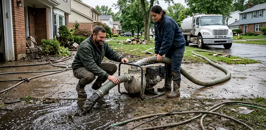 Sewage and Flood Water Removal in Hurst