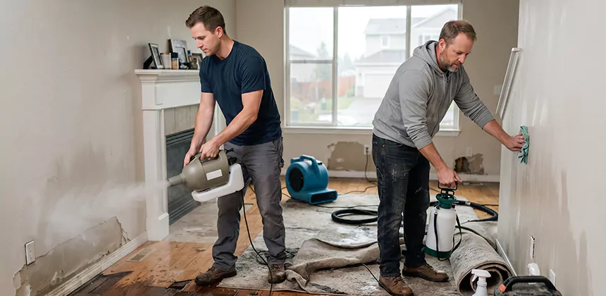 Post-Flood Sanitizing and Deodorizing in Hurst
