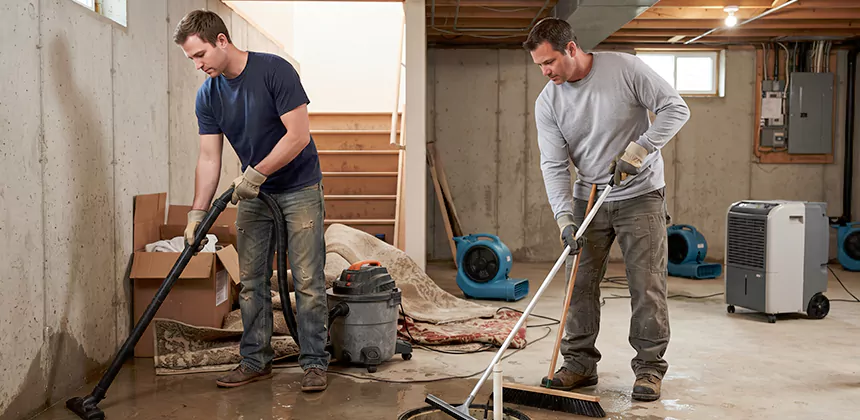 Basement Flood Water Removal in Hurst