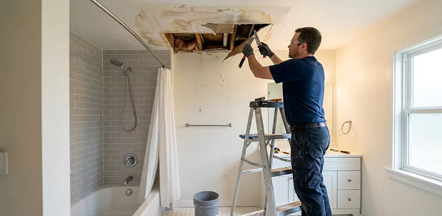 Bathroom Leak Ceiling Repair in Hurst