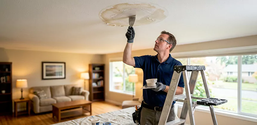 Ceiling Water Stain Repair in Hurst
