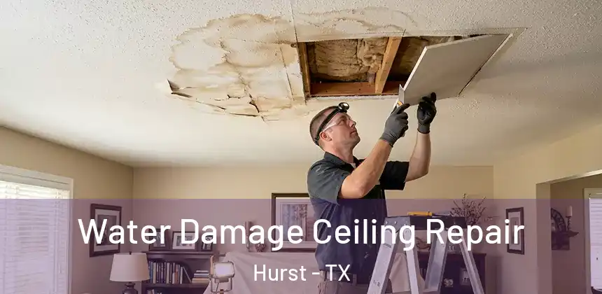 Water Damage Ceiling Repair Hurst - TX