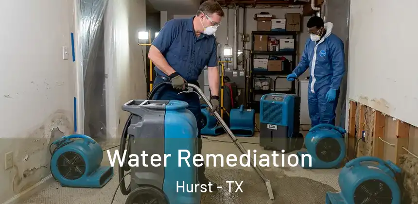 Water Remediation Hurst - TX